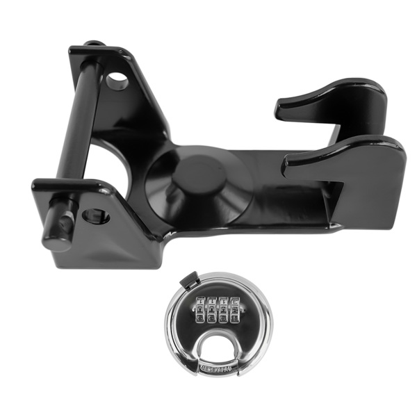 Black Gooseneck Trailer Hitch Locks TL-50 Coupler Trailer Lock Gooseneck Lock