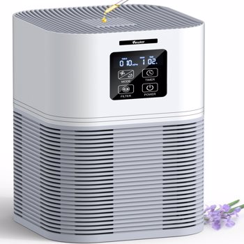 VEWIOR Air Purifiers for Home, HEPA Air Purifiers for Large Room up to 600 sq.ft, H13 True HEPA Air Filter with Fragrance Sponge 6 Timers Quiet Air Cleaner for Pet Dander Wildfire(banned by Amazon)