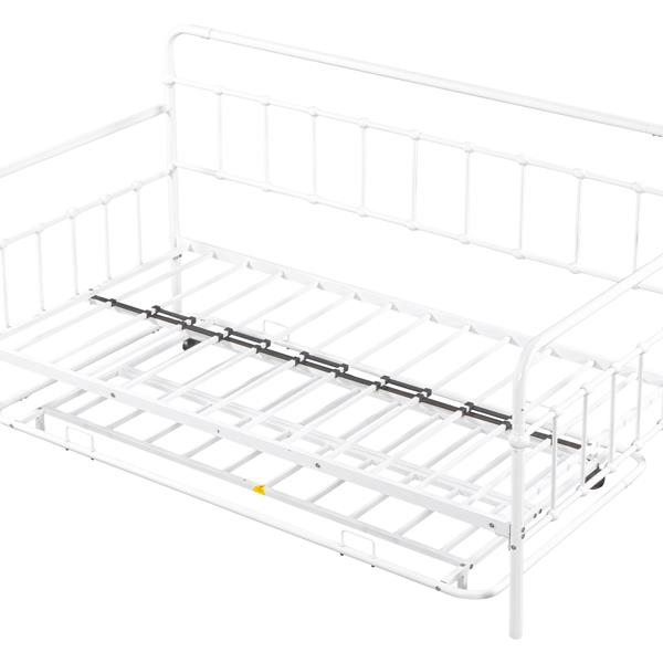 Metal Frame Daybed with trundle