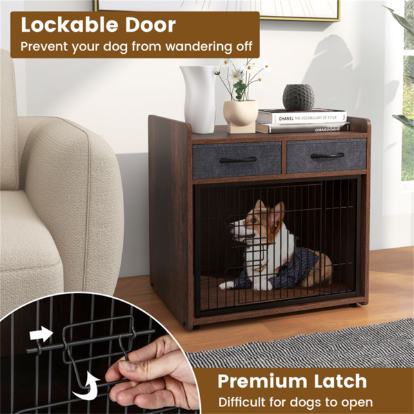 Pet furniture, dog cage with furniture