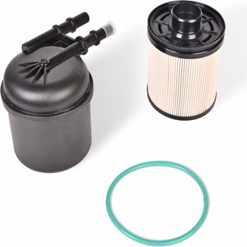 FD-4615 6.7 Powerstroke Fuel Filter for 2011-2016 Ford F250 F350 F450 F550 Super Duty Truck 5 Micron Diesel Fuel Filter Water Separator Kit Replace Motorcraft FD4615 BC3Z-9N184-B