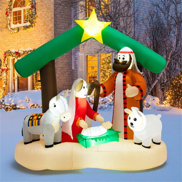 6.7 Feet Christmas Decoration with LED Lights