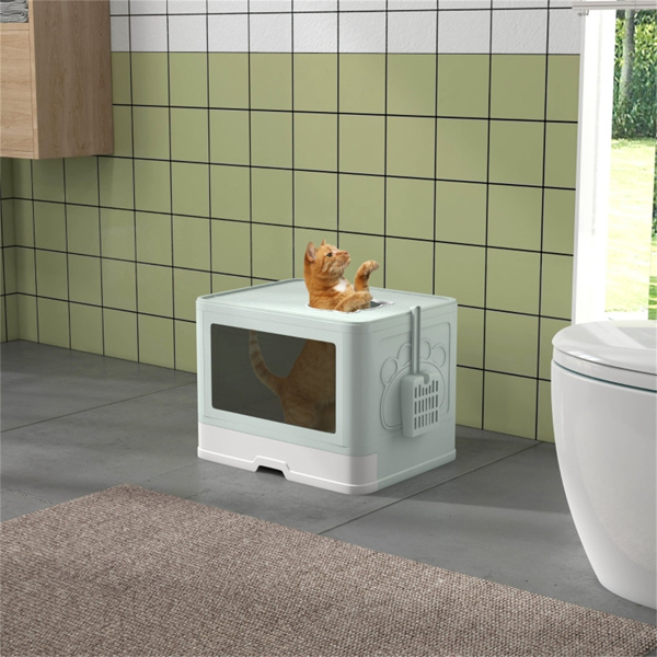 Fully Enclosed Cat Litter Box/Cat Litter Box 