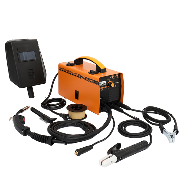 MIG/MMA-140Gas Shielded Welding Manual Arc Welding dual-Purpose Electric Welding Machine 110V U.S.Standard