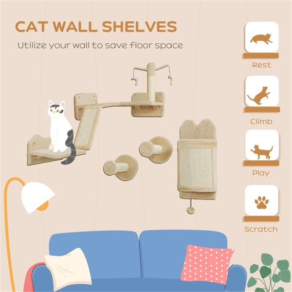 Cat Shelf Set 