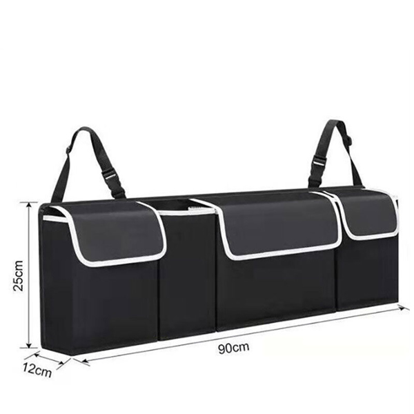 Large Car Boot Organiser Back Seat Hanger Tidy Storage Bag Pocket Hanging Pouch