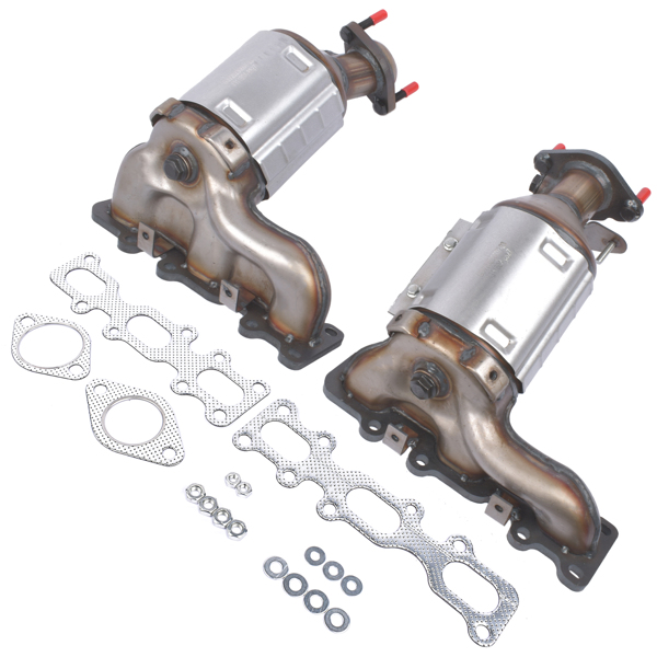 Manifold Catalytic Converters for Ford Explorer V6 3.5L 2013-2019 High Flow Cat 30584+30585