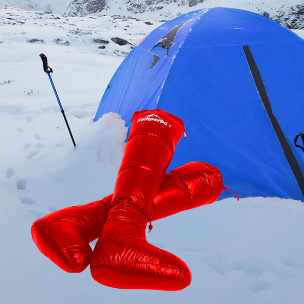 Kamperbox Camping Down Socks Down Boots Sleeping Bag Socks Down Boots Camping Sleep Boots