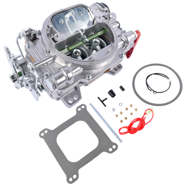 Carburetor 600 CFM 4 Barrel Electric Choke for Dodge Ramcharger Ford Bronco V8 9906 9906-600