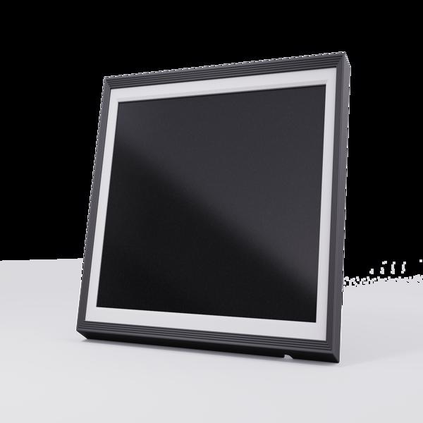 Digital photo frame with WiFi photo transfer. Digital picture frame with 1280x800 pixels, 32 GB, electronic photo frame with Uhale photo/video-sharing feature.