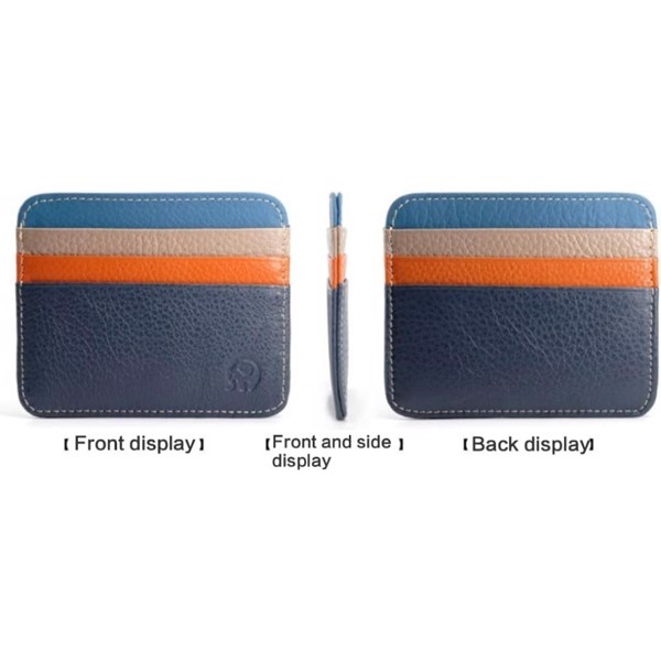 Coin Purse RFID Blocking Slim Wallet Travel Accessory for Men Women