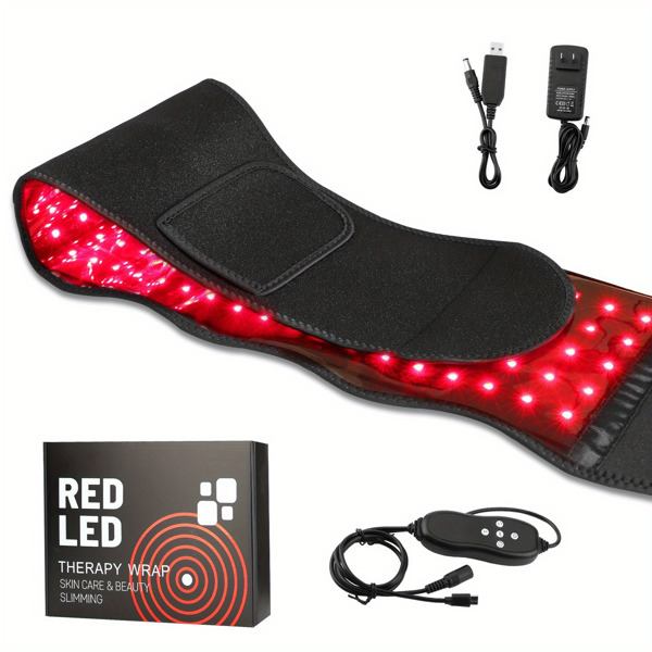 Red Light Massage Belt ,Protective Breathable Belt, Warm , Wearable Device, Tight Waist, Gift For Women Men