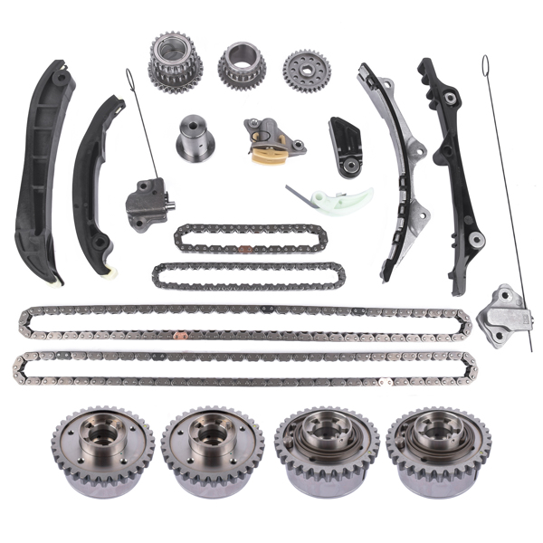 Timing Chain VVT Gear Kit Fits Chrysler Town & Country Dodge Jeep Ram 1500 3.6L 5184356AE 05184356AD 05184357AE