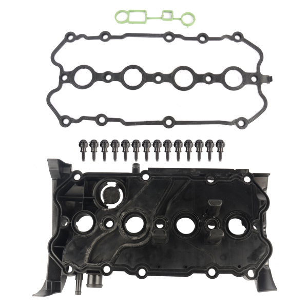 Engine Valve Cover with Gasket Bolts For Audi A4 2.0L L4 Quattro 06D103469H 06D103469L