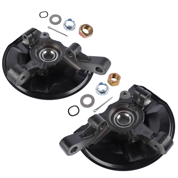 2x Front Wheel Bearing Hub Knuckle Assembly For 2007-2017 Jeep Patriot Compass