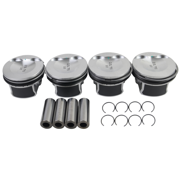 Pistons Set Ø21mm for VW Golf Jetta Scirocco Audi TT Q3 A3 Skoda Seat Leon CDNC 06H107065BE 06H107065DM