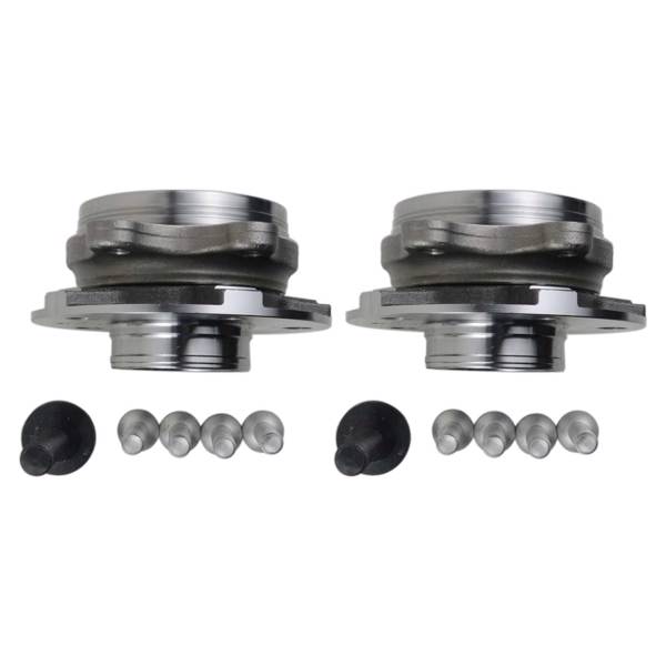 2x Front Wheel Hub+Bearing For Audi A4 A6 A8 Q5 S6 S7 B8 4G 2007-2018 4H0498625