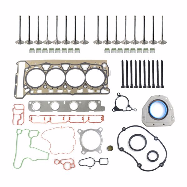 Head Gasket Valves Bolts Set for VW Jetta CC GTI Audi A4 Q5 2.0 TFSI TSI CBFA 06H107065DM 06H198401A