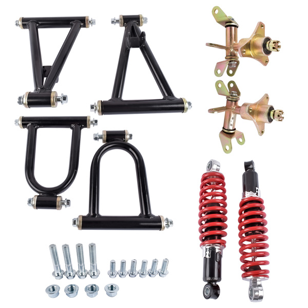 Front Suspension + Shock Swing Arm Set Replacement Kit for ATV Quad Bike Go Kart