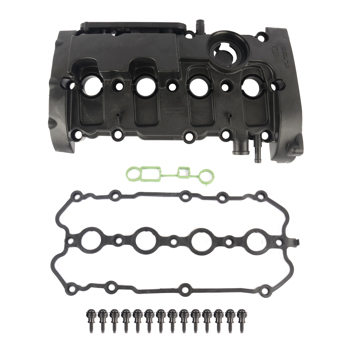 Engine Valve Cover with Gasket Bolts For Audi A4 2.0L L4 Quattro 06D103469H 06D103469L