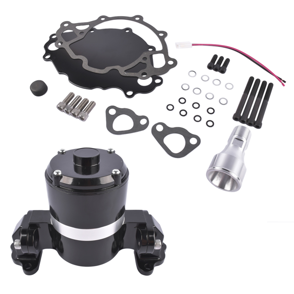 Black High Volume Performance Electric Water Pump for Small Block Ford 289 302