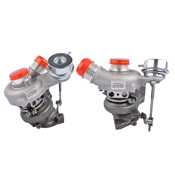 Left+Right Side Turbo Turbochargers for 2015-2017 Ford F-150 2.7L V6 Engines