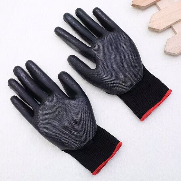 6 Paar Arbeitshandschuhe Garten Handschuhe Montagehandschuhe Schutzhandschuhe PU  11/XXL  