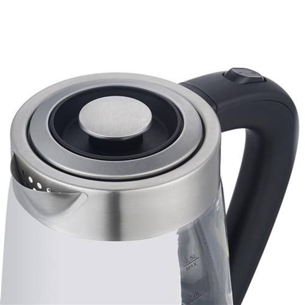 【Old Code:54541827】ZOKOP HD-250 110V 1200W 2.5L Electric Kettle with Blue Glass