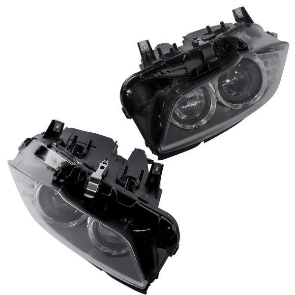 Pair Headlights Left + Right 63127199617 for 2010-17 BMW 5 Series GT F07 w/ AFS