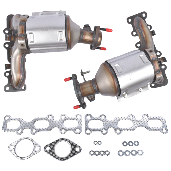 Manifold Catalytic Converters for Ford Explorer V6 3.5L 2013-2019 High Flow Cat 30584+30585