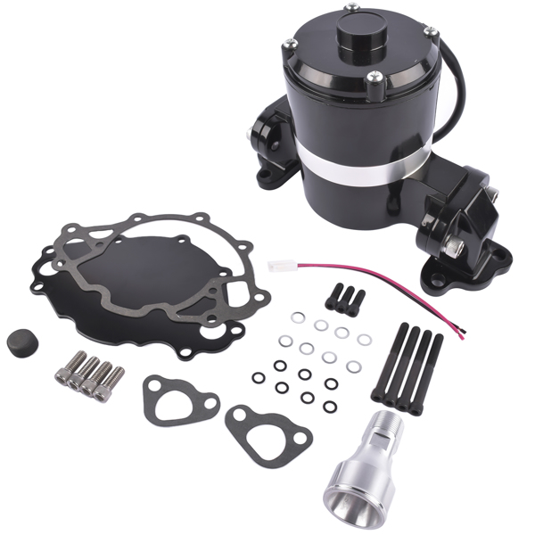 Black High Volume Performance Electric Water Pump for Small Block Ford 289 302