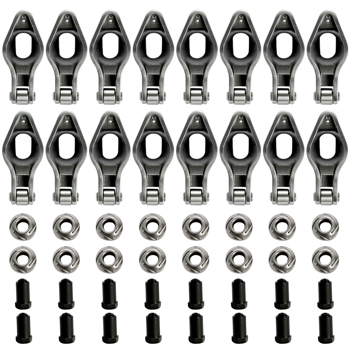 Fits Chevy BBC 454 Engine Roller Tip Rocker Arm Set 1.7 Ratio 7/16\\'\\' Stud Steel