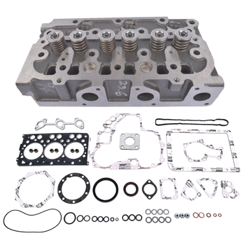 Complete Cylinder Head Assy With Valves + Full Gasket for Kubota D782 Engine