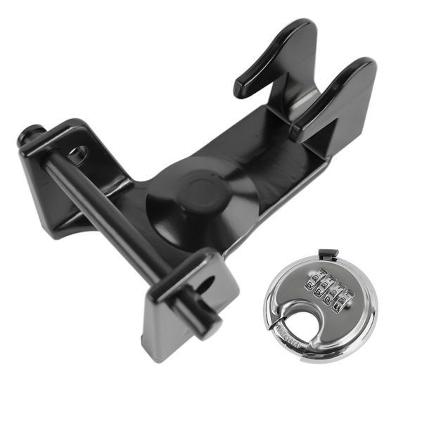 Black Gooseneck Trailer Hitch Locks TL-50 Coupler Trailer Lock Gooseneck Lock