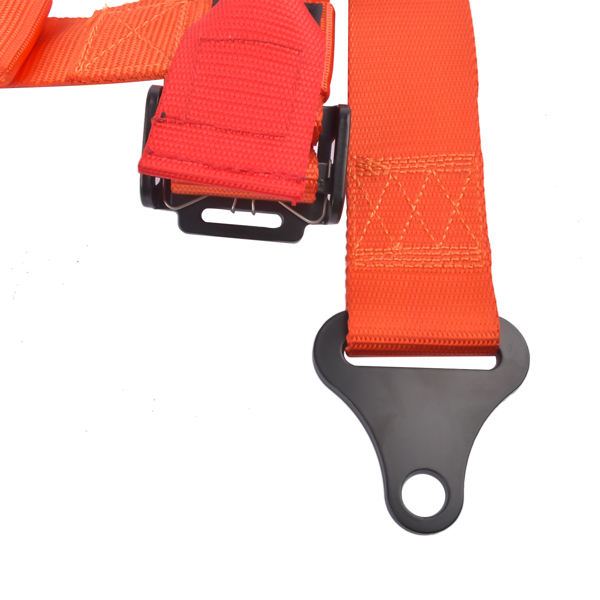 Orange 4 Point 2" Harness Seat Belt for Polaris Can-Am Yamaha Kawasaki A114220OR