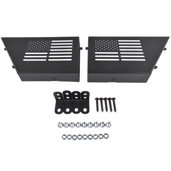 Front Door Storage Box Side Insert Organizer Pockets for Jeep Wrangler JK 07-18 2/4 Door 3.6L 3.8L 