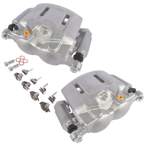 Pair Front Disc Brake Calipers Fit for 2005-2012 Ford F-250 F-350 Super Duty