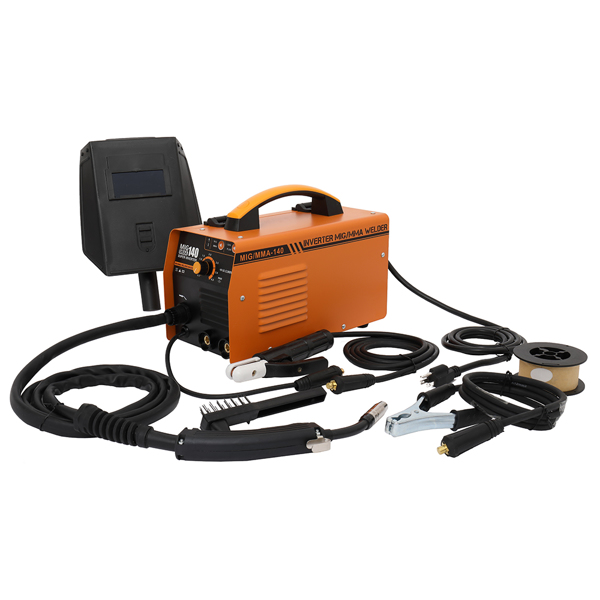 MIG/MMA-140Gas Shielded Welding Manual Arc Welding dual-Purpose Electric Welding Machine 110V U.S.Standard