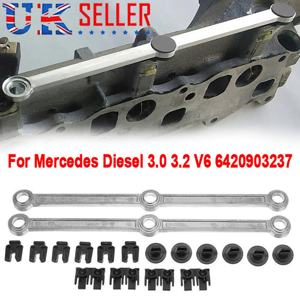 For Mercedes OM642 Intake Inlet Manifold Swirl Flap Repair Runner Connecting Rod