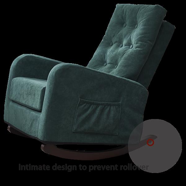 chair TV Chair Living room Chair  Lazy Recliner Comfortable Fabric Leisure Sofa,Modern High Back Armchair