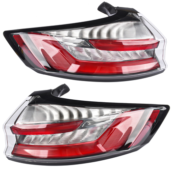 Set of 2 Rear LED Tail Light Lamp for Ford Edge ST/ST-Line/Titanium 2019-2023