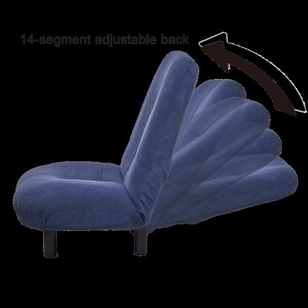 Single sofa reclining chair Japanese chair lazy sofa tatami balcony reclining chair leisure sofa adjustable chair