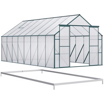 16\\' x 8\\' Aluminum Greenhouse