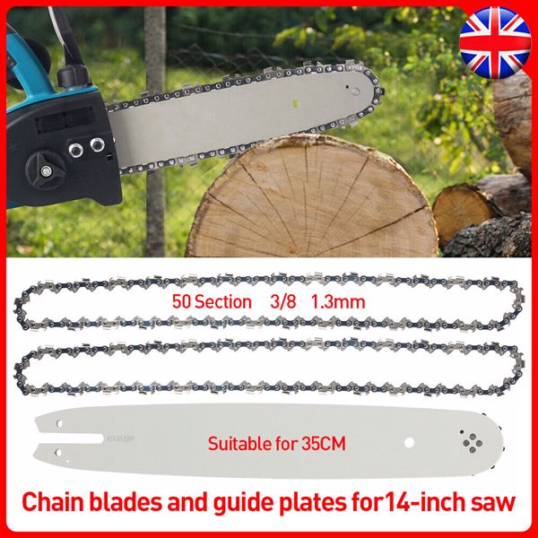 14" 35cm Guide Bar & 2 Chains Fits STIHL 017 MS170 MS171 Chainsaw Parts