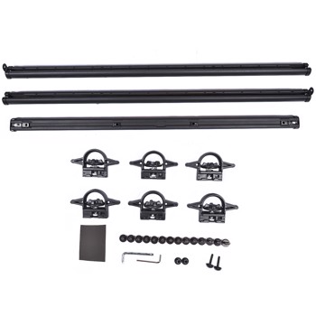 Trail Rail System Tie Down Rails for 20-23 Jeep Gladiator 3.0L 3.6L V6 82215956