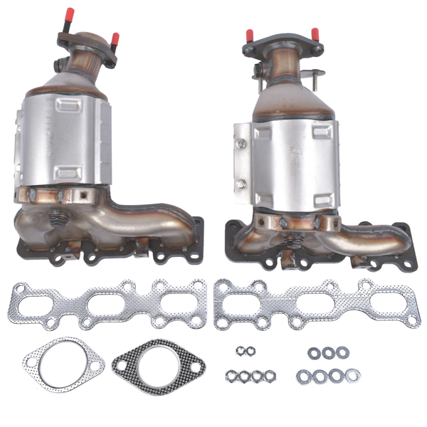 Manifold Catalytic Converters for Ford Explorer V6 3.5L 2013-2019 High Flow Cat 30584+30585