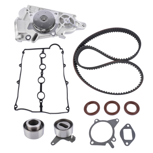 Timing Belt Kit & Water Pump for Mazda Miata MX5 1994-2000 1.8L l4 GAS DOHC BP05-10-235 BP05-10-235A BP05-10-235B BP05-10-235C B660-12-700D B660-12-730A B6BF-15-010F B660-12-730C B657-12-205