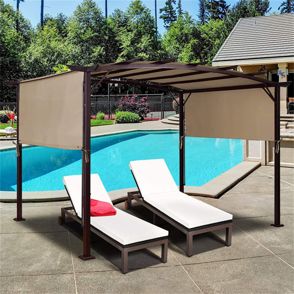 Outdoor canopy sunshade, sunshade cloth replacement