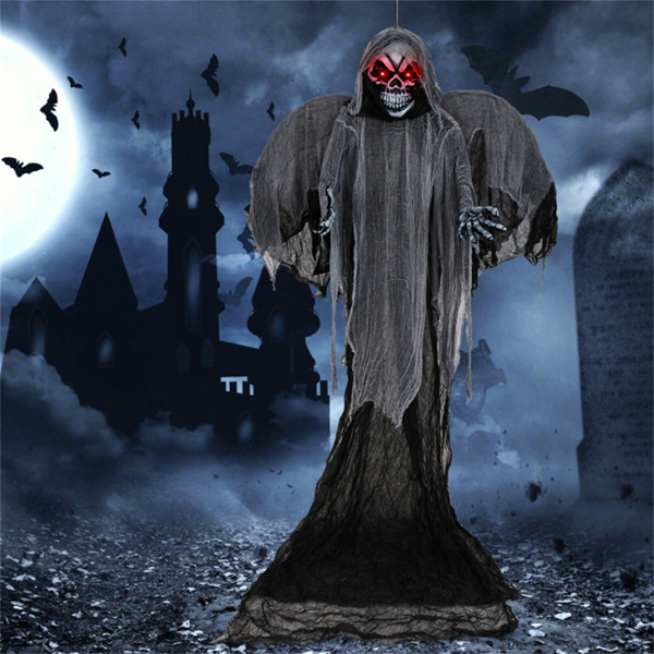 12.1 Ft Skeleton Ghost Halloween Decoration