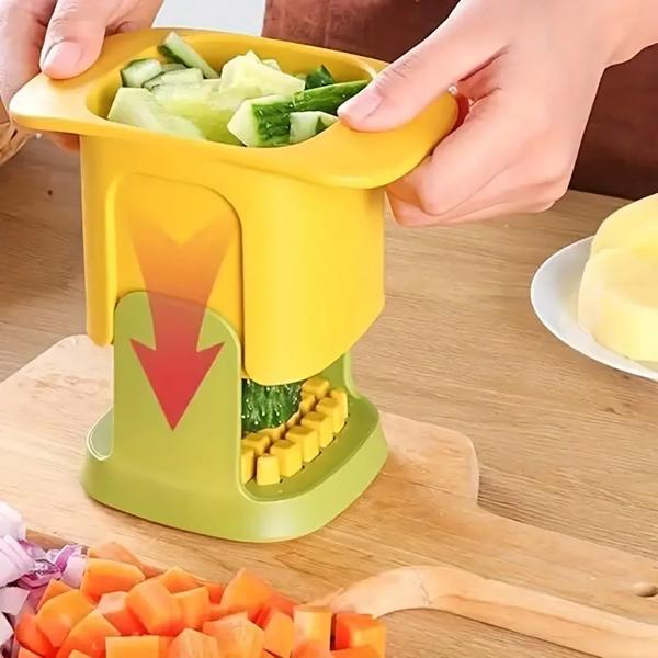 Multi functional manual vegetable chopper